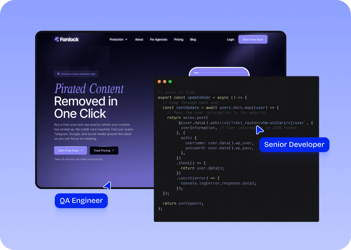 Development — process preview