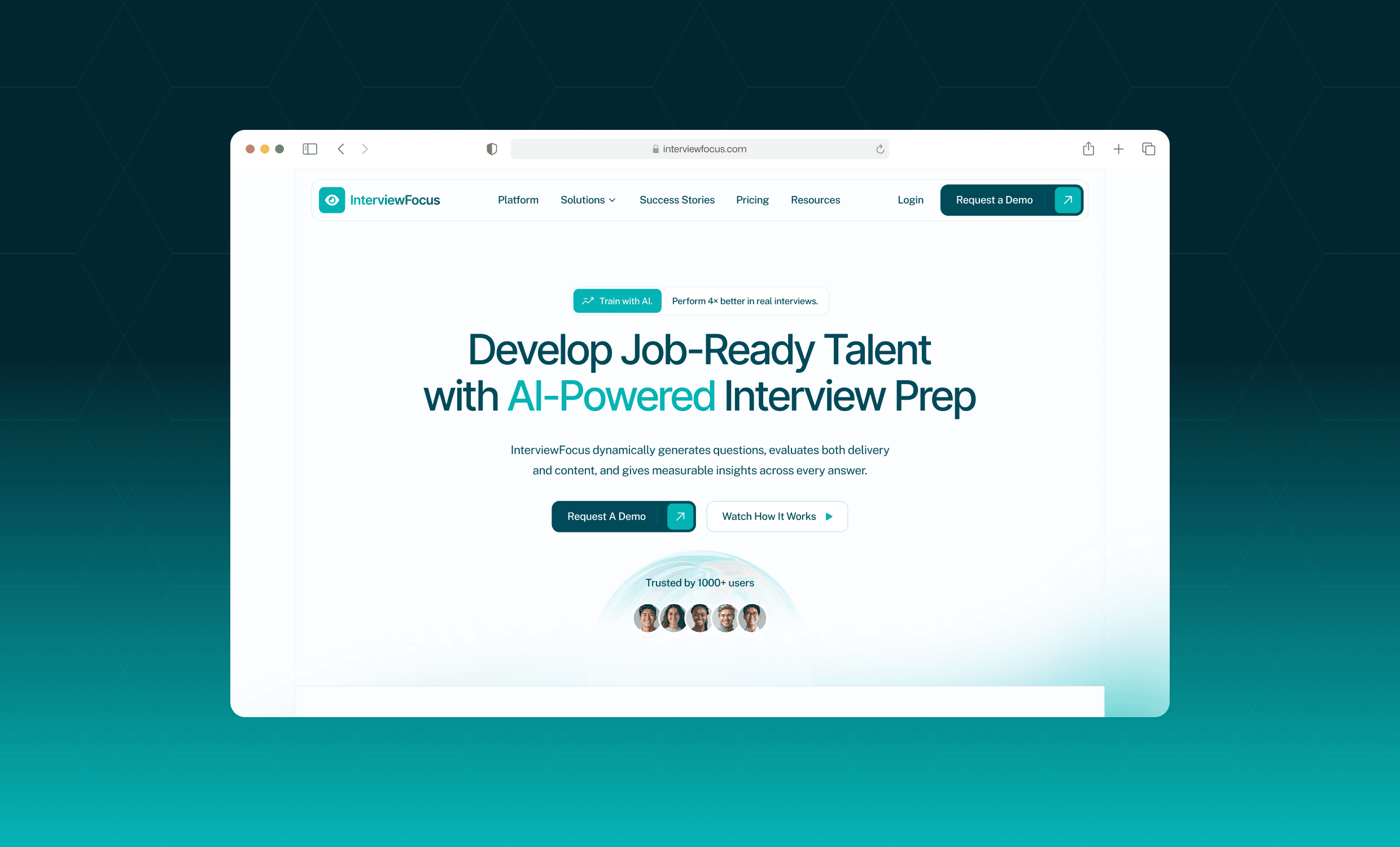 InterviewFocus — UI/UX Design, Web Design