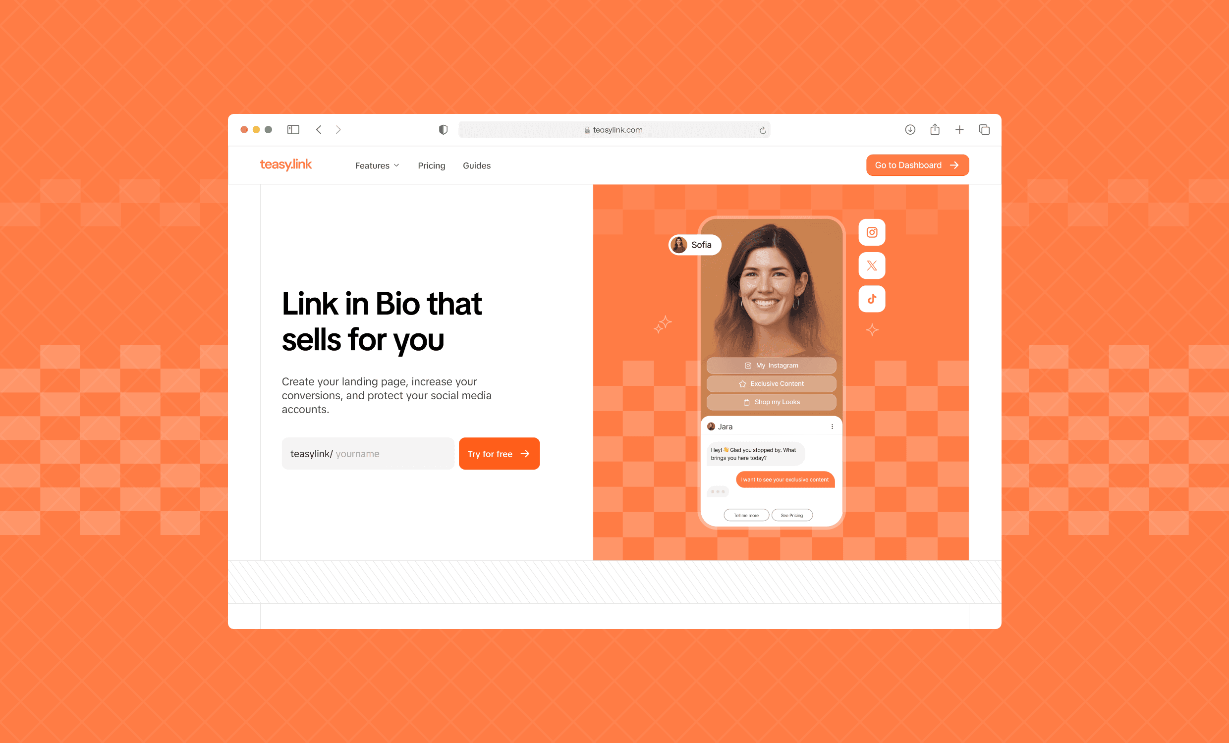 Teasy Link — UI/UX Design, Website Design